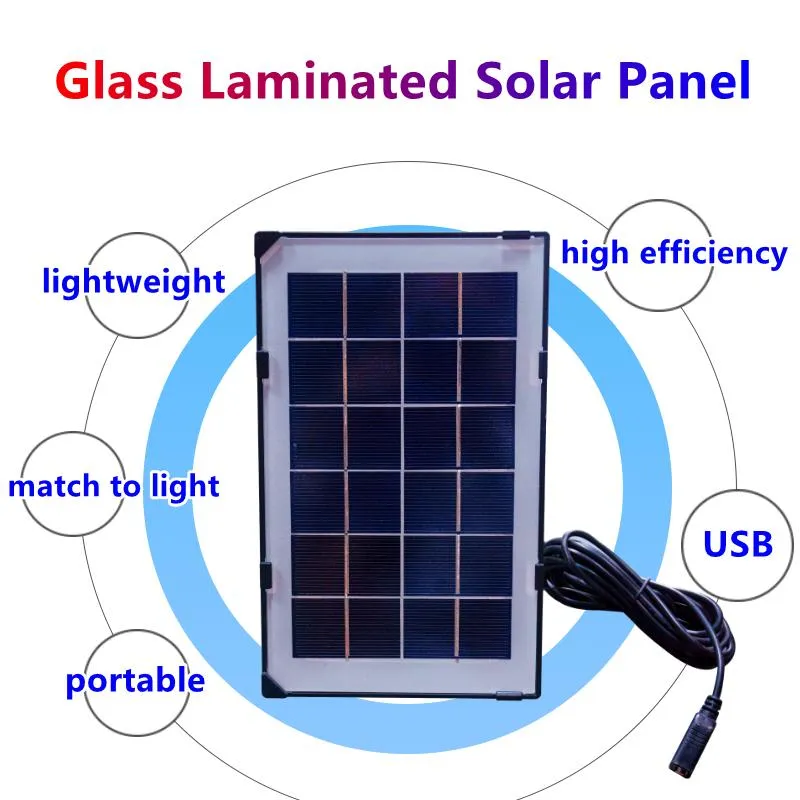 Panel Solar 6V 3W 5W 15W 25W
