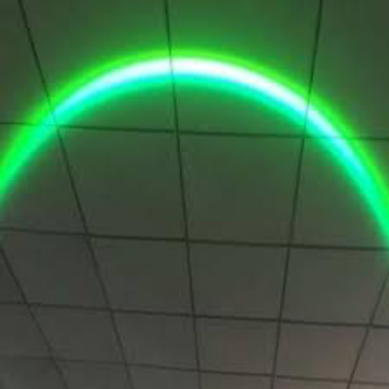 Lámpara de advertencia LED de carretilla elevadora neumática Arc AMR para lugar de trabajo industrial