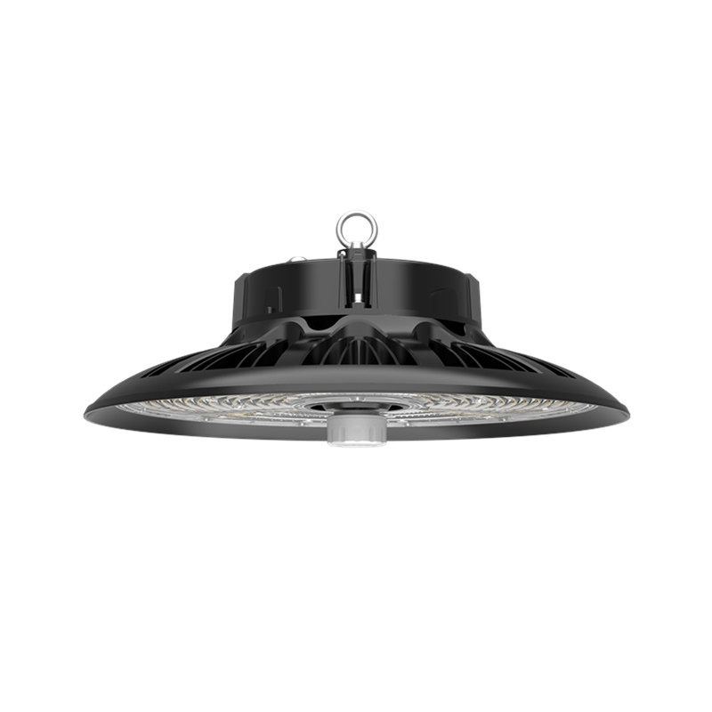 Lámpara de Alta Bahía UFO de Alta Resistencia 60W-500W, Ik08 Protección contra Impactos, Incluye Cable de Acero de Seguridad