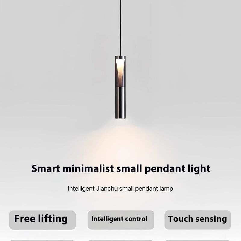 Luz colgante ajustable nórdica moderna para decoración minimalista de dormitorio junto a la cama
