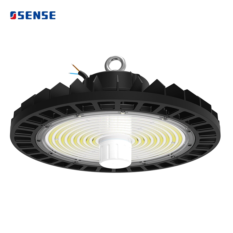 100W 150W 200W 240W Luz de Bahía Alta LED UFO de Fábrica con 60 90 120 Grados de Ángulos de Haz para Almacén Industrial Garaje