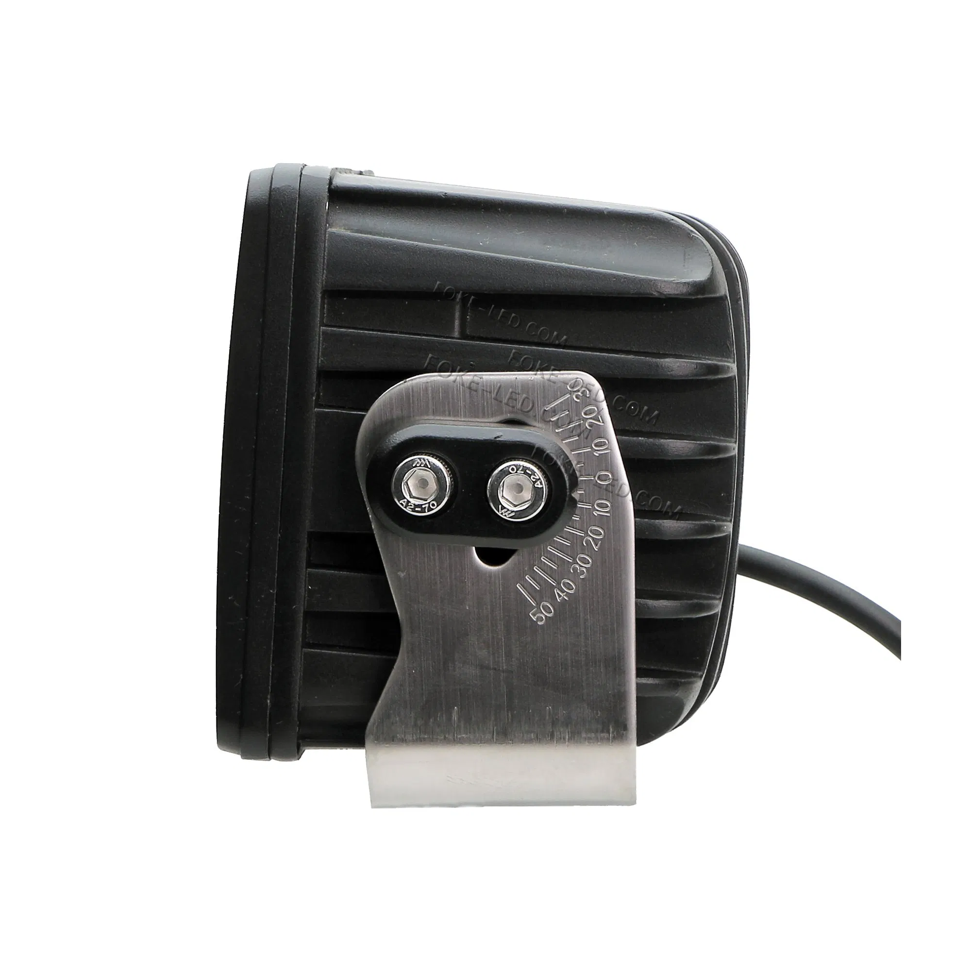 Aprobado por EMC 7.2 Pulgada Cuadrada 90W CREE Foco Inundación LED de Trabajo de Alta Dureza