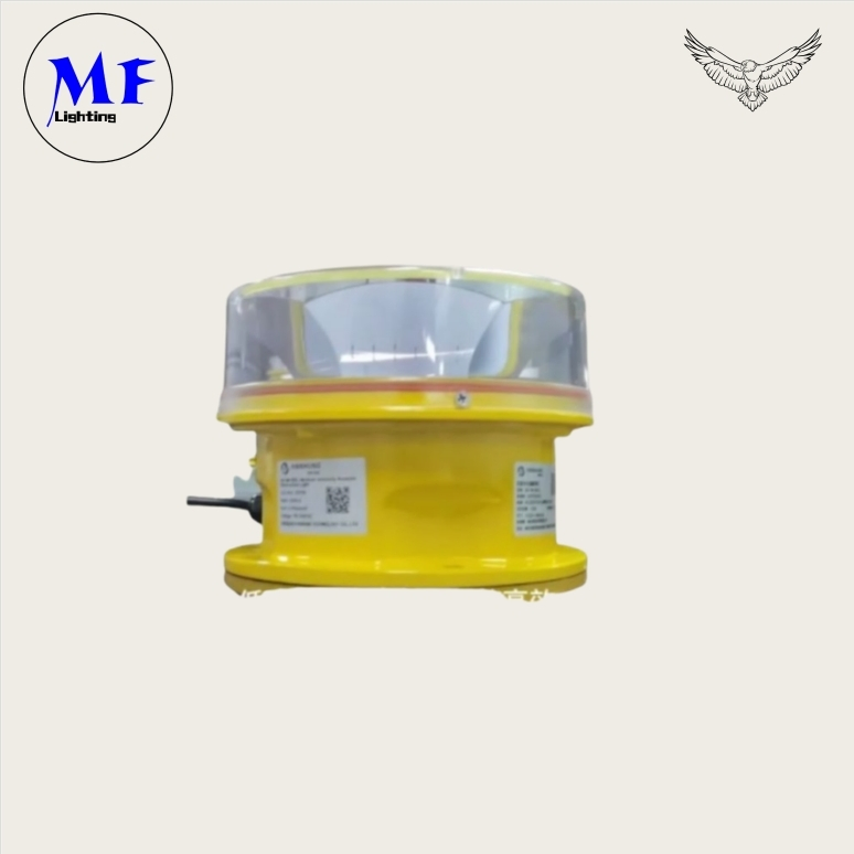 Precio de fábrica 3W IP66 5 Años de garantía 45-105 Metros Faro LED blanco rojo de precaución Luz de advertencia para aeronaves para marcar edificios altos Torre Polo alto