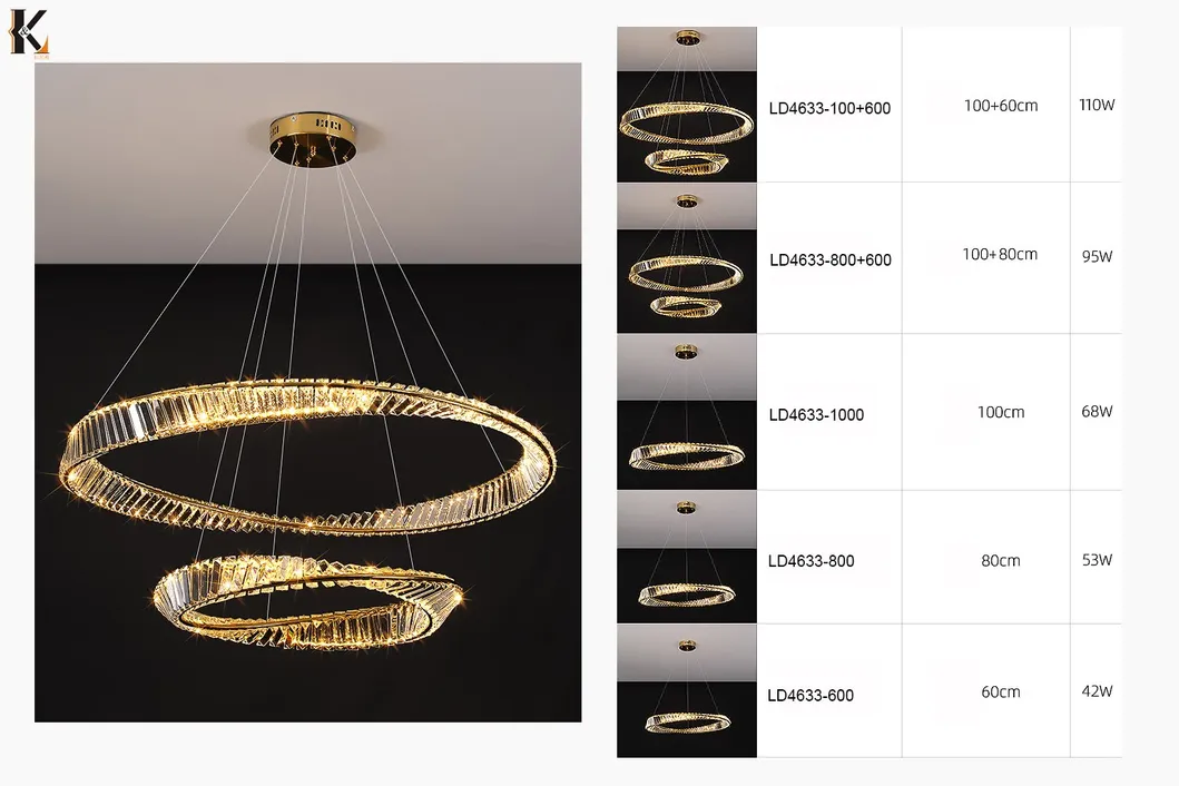 Candelabros contemporáneos europeos para vivir, hotel, colgante de techo LED, lujo en la decoración del hogar, candelabro moderno de cristal para interiores