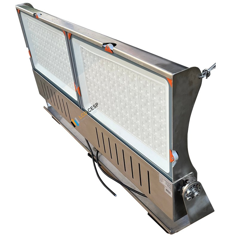 Foco de Inundación Exterior LED de Alta Potencia CREE Osrm 140lm/W Foco Industrial para Estadio Luces de Túnel 600W 800W 1000W 1500W Iluminación Exterior Cancha de Tenis Estacionamiento