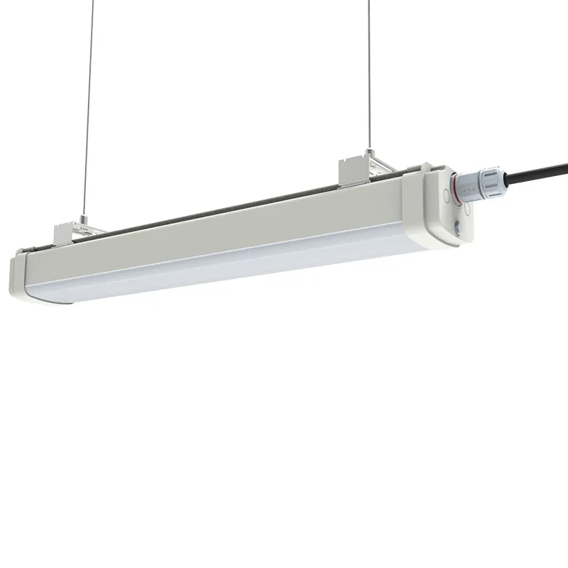 Luz Tri-Proof LED IP65 Impermeable Industrial para Garaje 20W-60W 2FT-5FT