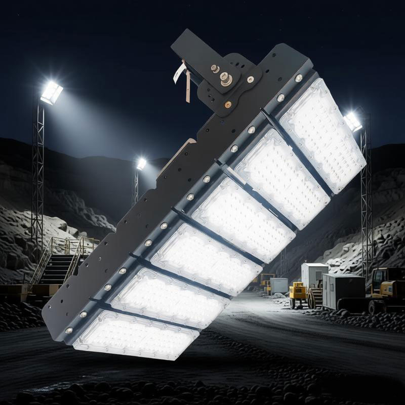 300W Luz de inundación LED industrial grande para exteriores para iluminación de talleres y construcción