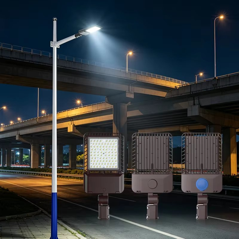 Luces de Calle LED Multifuncionales Directas de Fábrica para Exteriores IP65 Impermeables con Lentes de PC para Parques Comunitarios y Iluminación de Calles