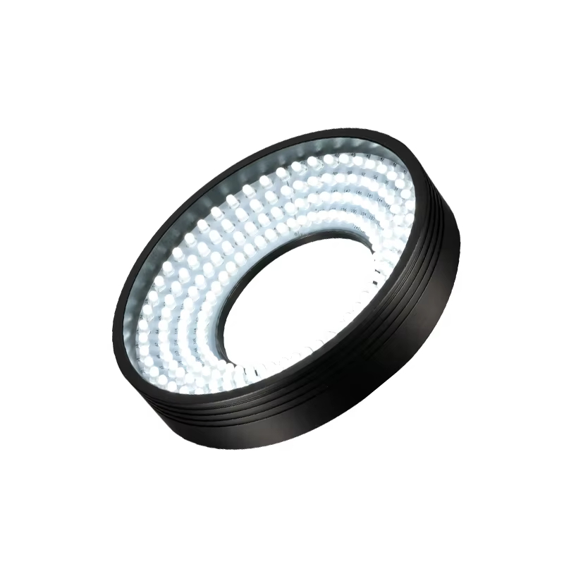 52*20mm Ángulo Bajo 45 Grados Blanco/Rojo/Verde Azul/IR/UV Luz de Anillo LED Industrial Personalizada para Visión de Máquinas