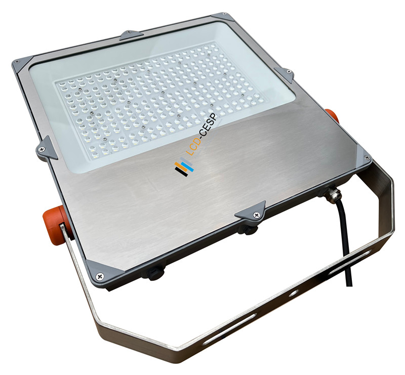 Luces de inundación LED exteriores de perfil bajo de aluminio 100W