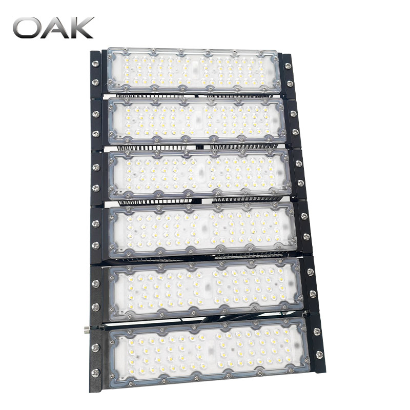 300W Luz de inundación LED industrial grande para exteriores para iluminación de talleres y construcción