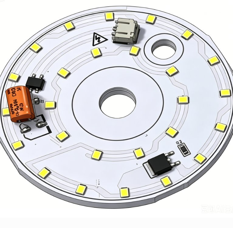 4 Fabricación de prototipos de ensamblaje de PCB HDI multicapa para retroiluminación de pantallas LED y iluminación industrial