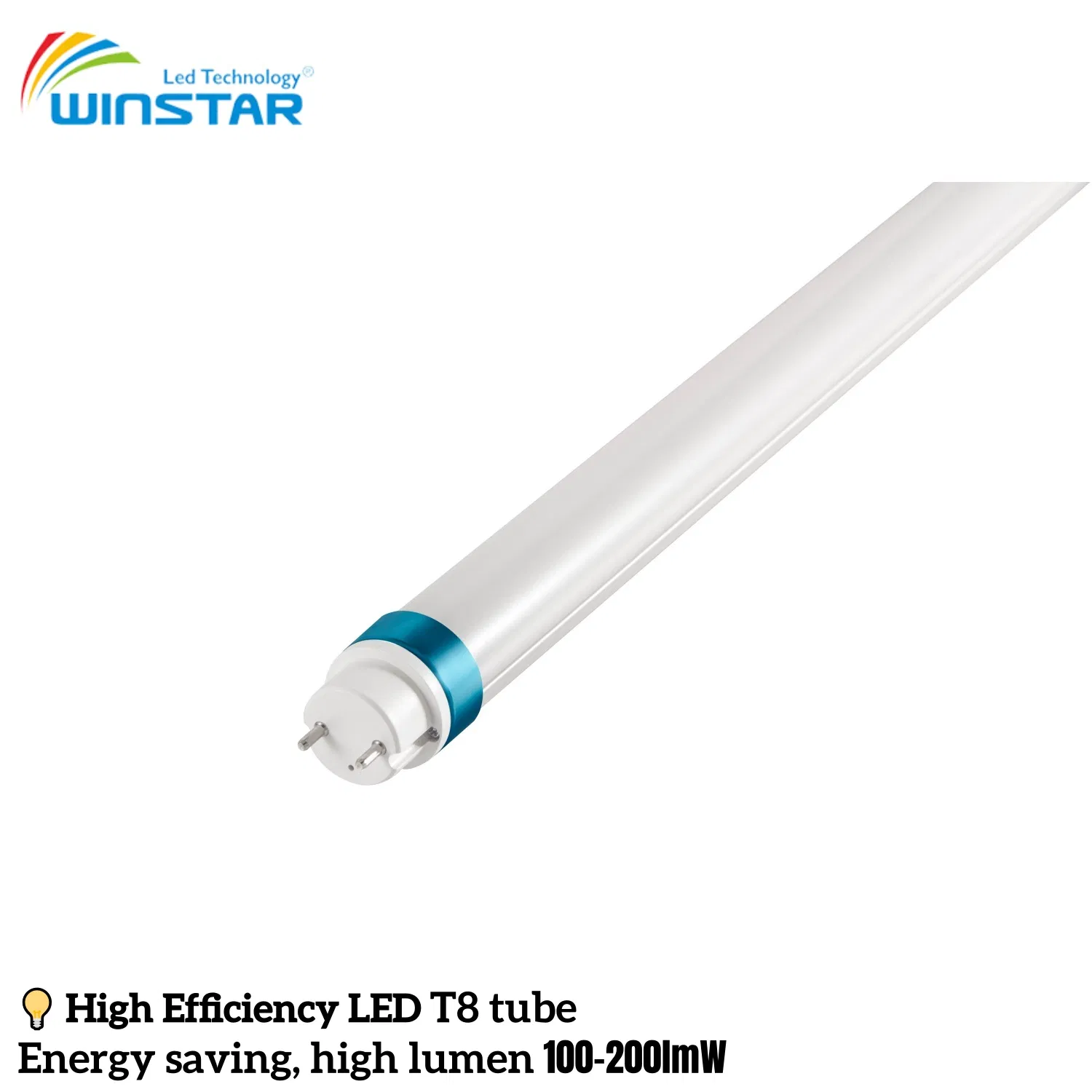 T8 Tubo LED 1.5m 25W 180lm/W 4500lm PF>0.95 6000K Blanco Frío PC+Alu Disipación de Calor Patentada Iluminación LED Fabricación Industrial Certificado TUV 5 Años Europa