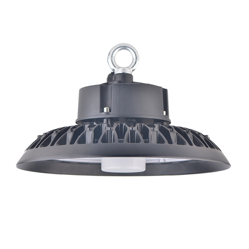 ETL Dlc Listado 200W Iluminación LED de Alta Bahía UFO 19500lm 6500K Luz LED Súper Brillante para Almacén IP65 Focos de Alta Bahía Impermeables para Fábrica Garaje Gimnasio
