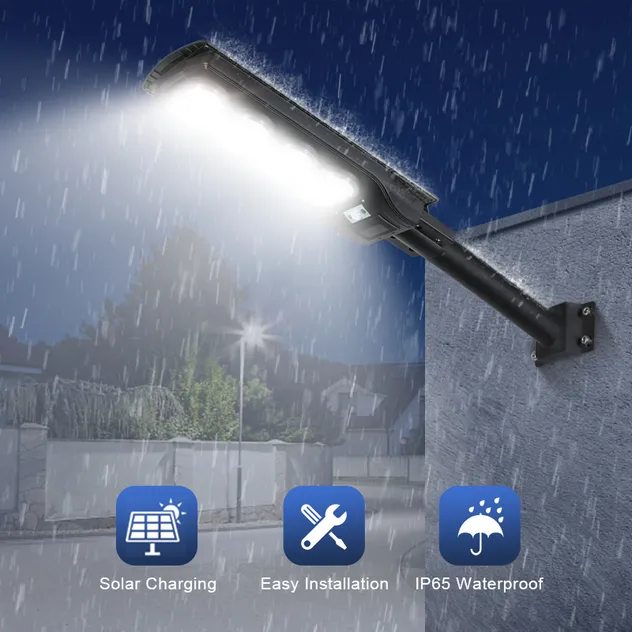 Lámpara Solar Industrial IP66 para Infraestructura Profesional de Exterior de Alta Resistencia
