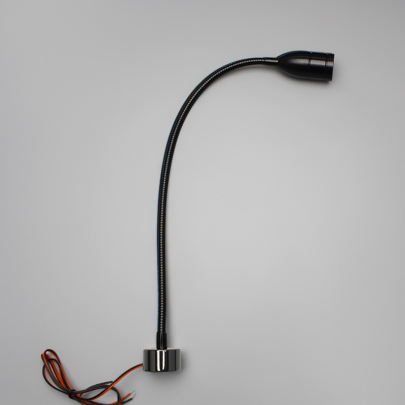 Luz de trabajo industrial con base magnética de cuello flexible para torno, banco de trabajo, parrilla, lectura, máquina CNC, luz LED para máquina de coser