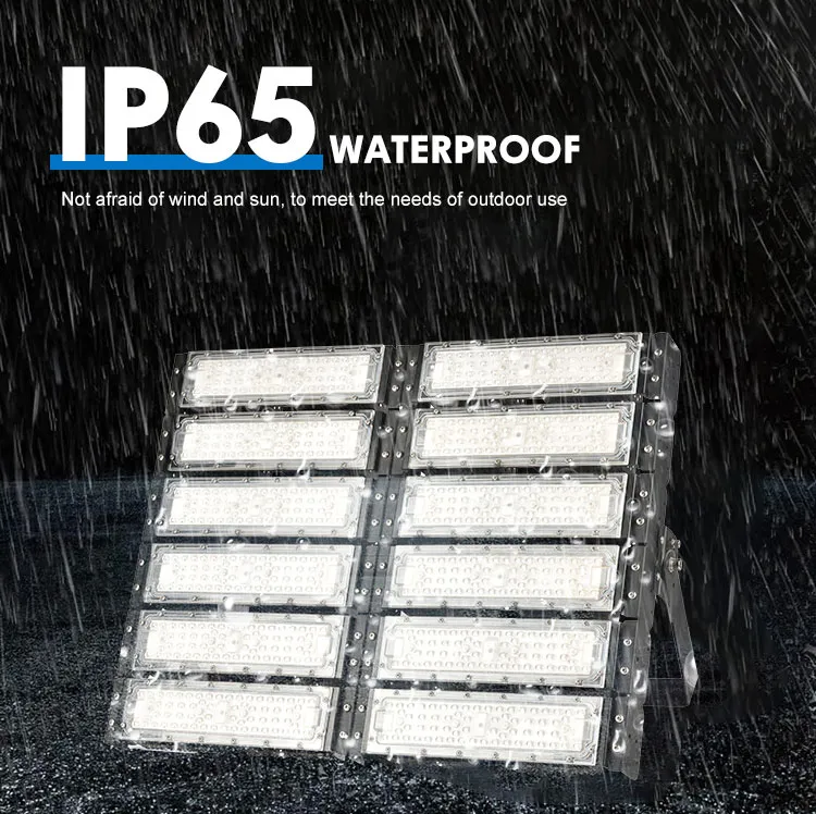300W Luz de inundación LED industrial grande para exteriores para iluminación de talleres y construcción