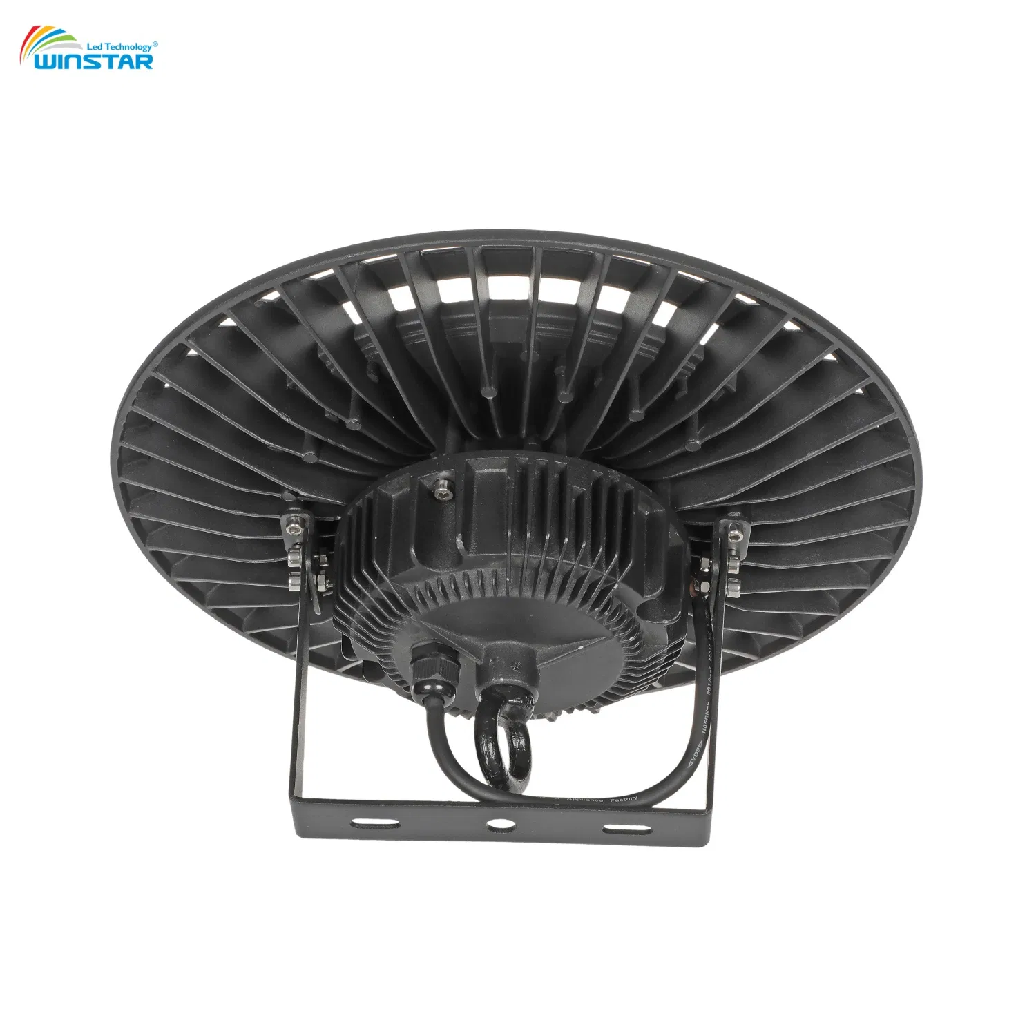 Iluminación LED de alta bahía de servicio pesado 190lm/W Lámpara de alta bahía tipo UFO industrial con ADC12 carcasa de aluminio para iluminación de almacenes, fábricas y centros logísticos