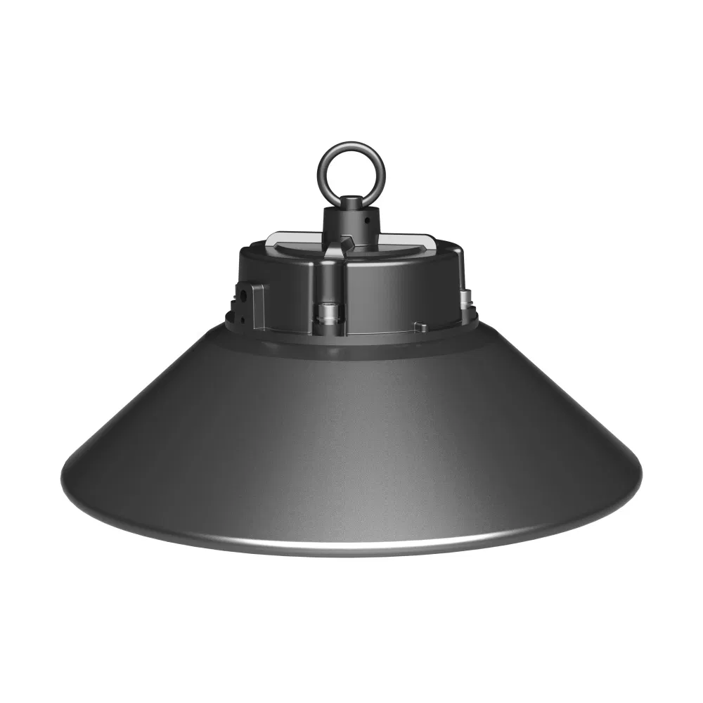 Iluminación de alta bahía LED UFO de 100 W para industria, almacén, exposición, a prueba de polvo 100W 15000lm almacén industrial IP65 a prueba de agua iglesia 120W 100