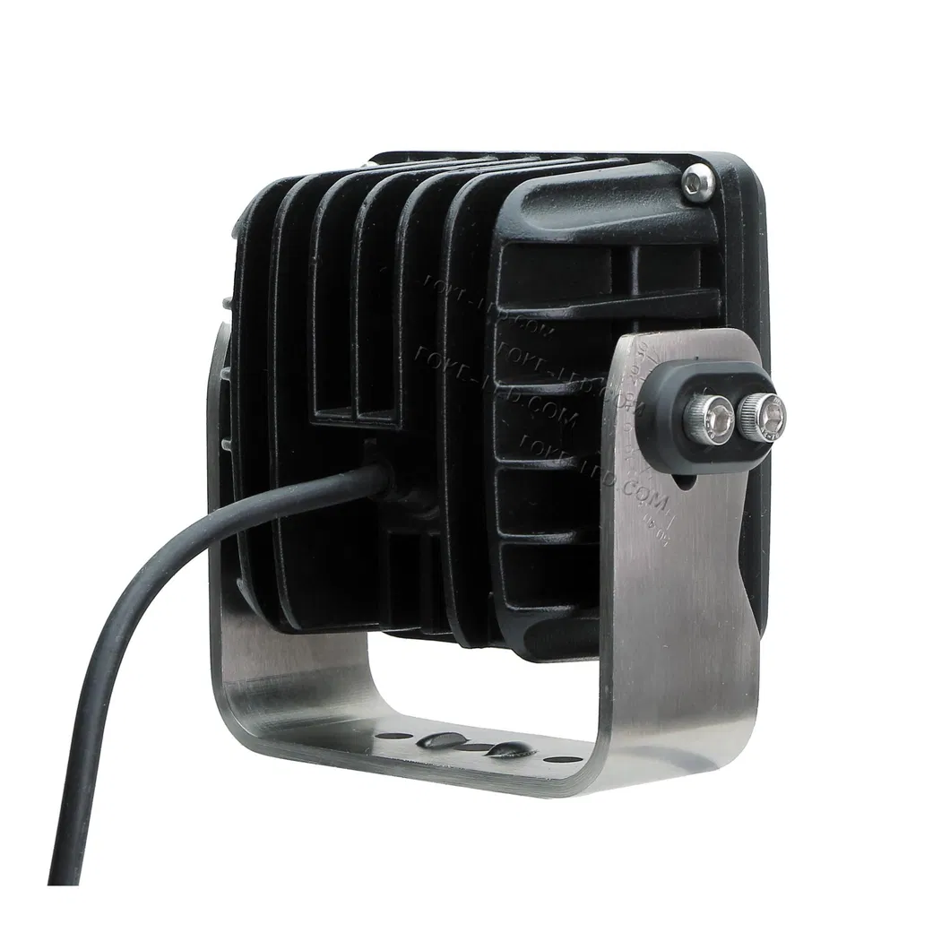 Lámpara de trabajo CREE LED de alta resistencia aprobada por EMC 5.6 pulgadas 27W cuadradas