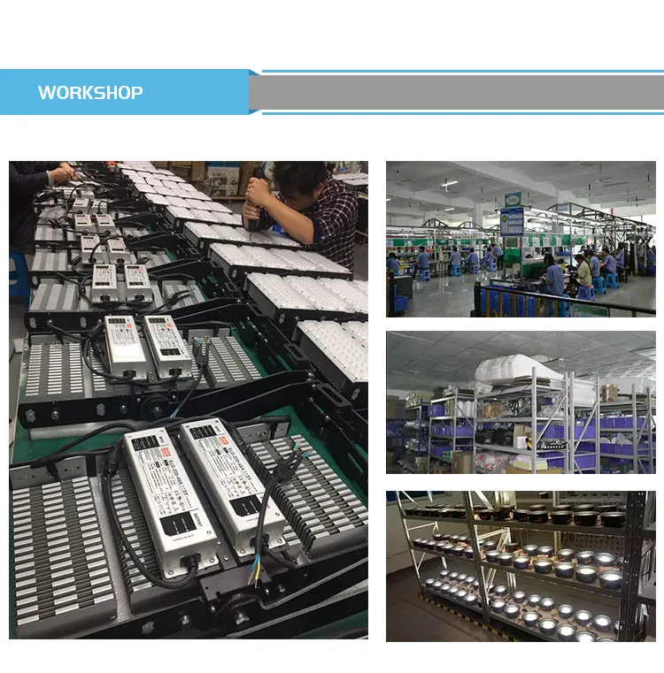 Precio de fábrica al por mayor Iluminación comercial e industrial Luz de dosel 100W 150W 200W Luz LED inteligente de alta bahía tipo UFO