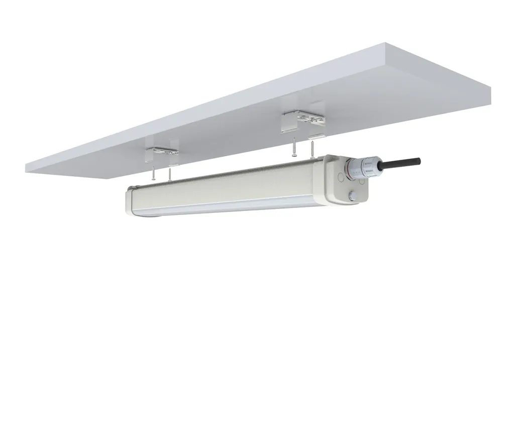 Luz Tri-Proof LED IP65 Impermeable Industrial para Garaje 20W-60W 2FT-5FT