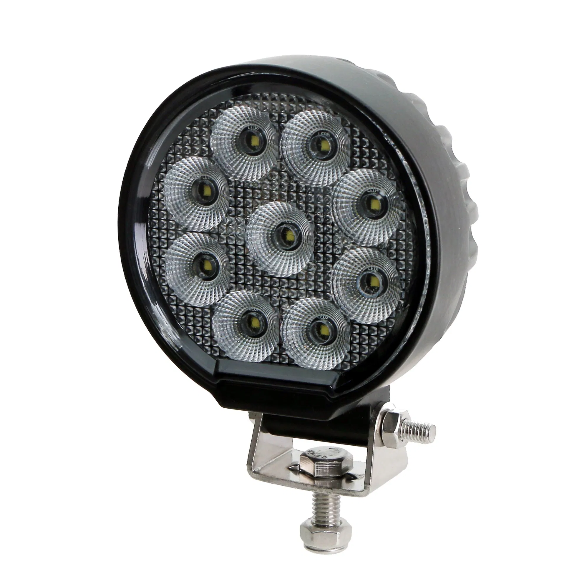 12V/24V 3.6 Pulgada 36W Lámparas de trabajo LED redondas para inundación para tractores Lámparas de trabajo LED redondas Lámparas de trabajo industriales Lámpara de trabajo automotriz para luces de alta resistencia