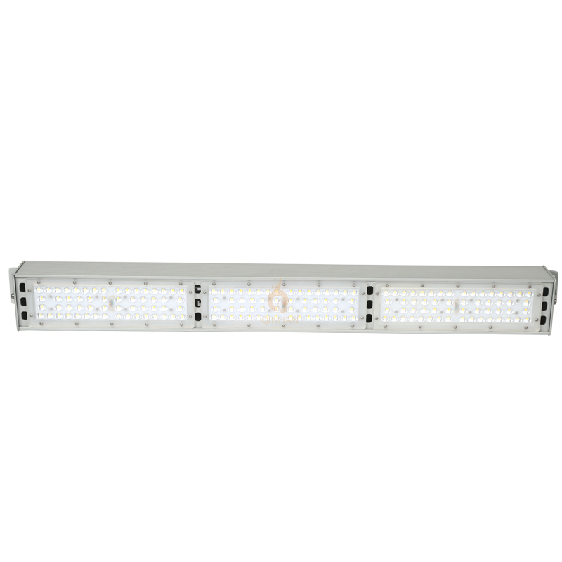 100W 200W 300W 400W 500W Luz colgante LED lineal de alta bahía a prueba de agua para iluminación de fábricas industriales interiores, talleres, almacenes, gimnasios, museos y centros comerciales