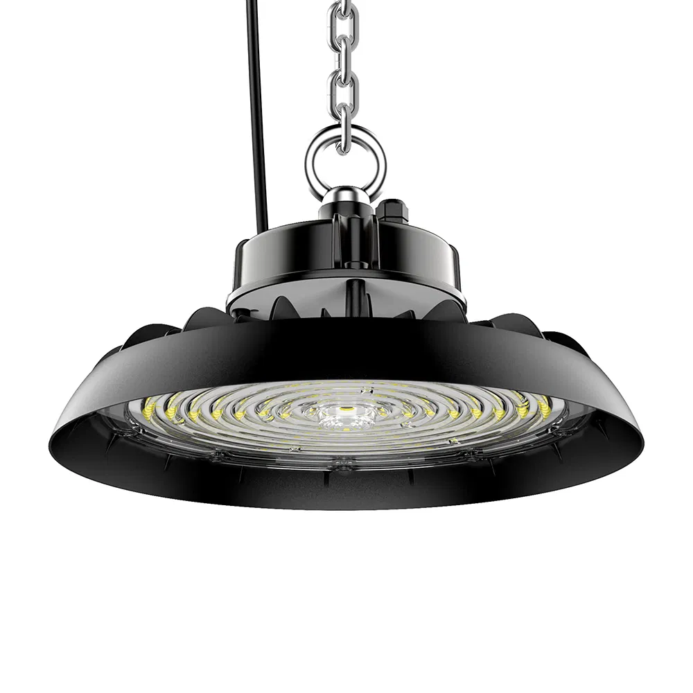 Venta Caliente 100W 150W 200W 240W 300W Tienda Industrial Iluminación de Caballo IP66 a Prueba de Agua UFO Luz LED de Alta Bahía para Almacén