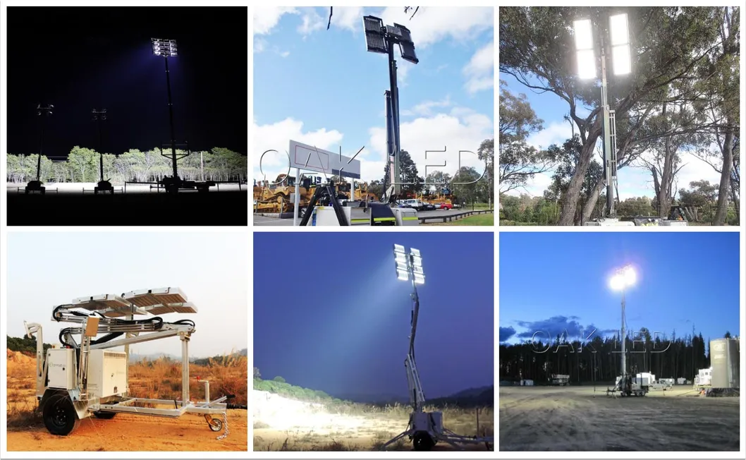 300W Luz de inundación LED industrial grande para exteriores para iluminación de talleres y construcción