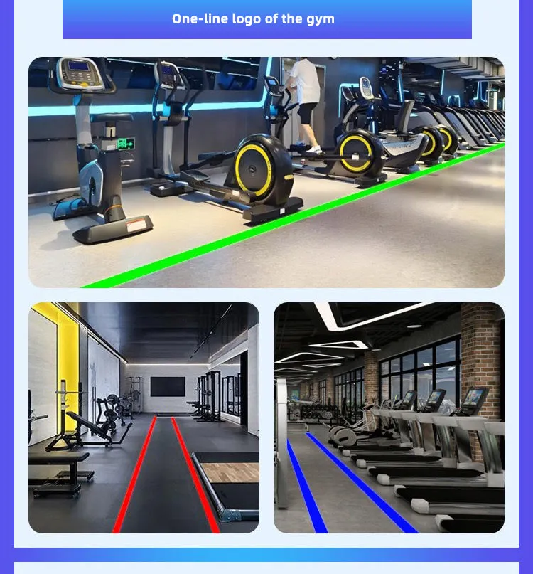 IP27/IP65 Proyector de línea láser virtual industrial verde de LED 4