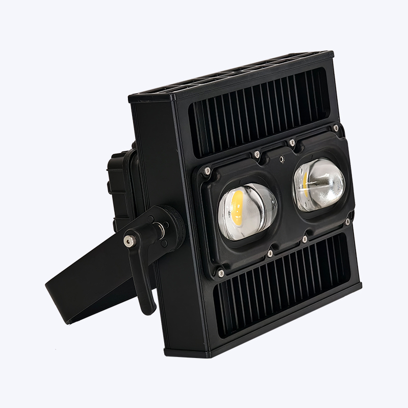 Torre de luz industrial LED, maquinaria de ingeniería minera, focos de alta resistencia