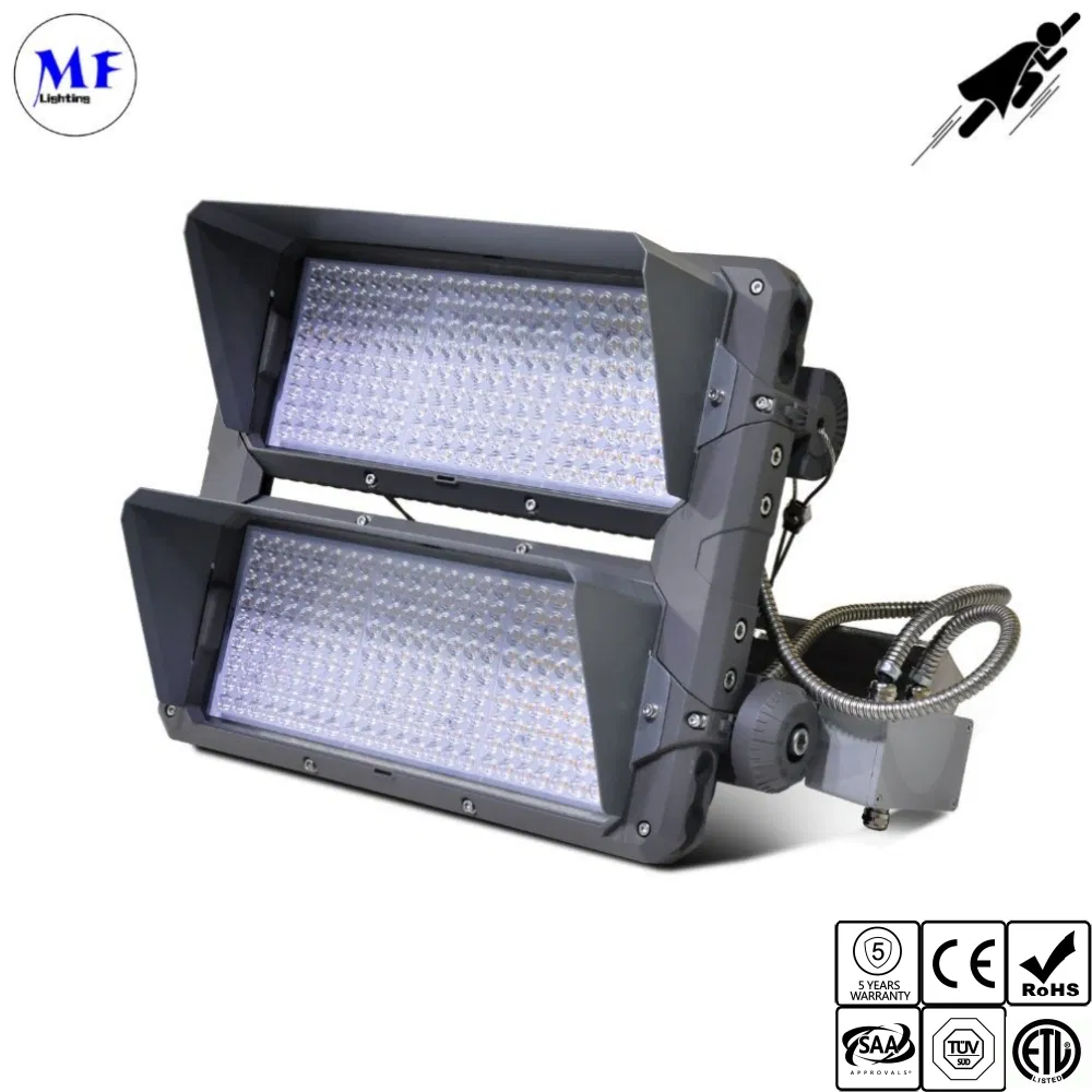 Mástil Alto IP67 Ik09 250W 360W 480W 720W 960W Luz de Inundación LED Modular de Alta Potencia para Sitio de Equipos de Construcción, Complejo Industrial, Edificio de Gran Altura Exterior
