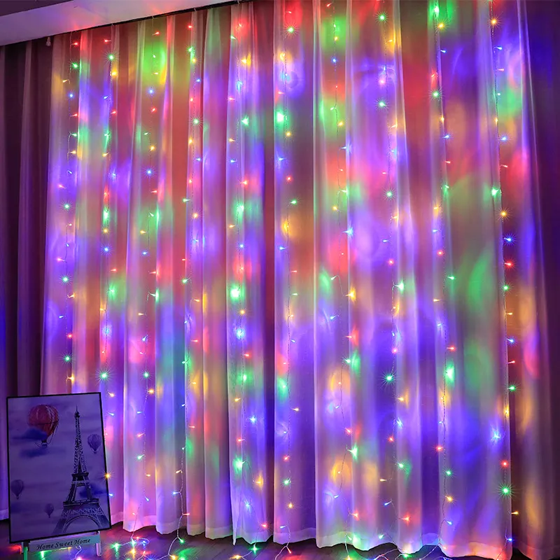 Conexión de cortina LED