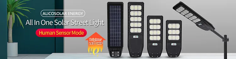 Fotos detalladas del sistema de iluminación solar