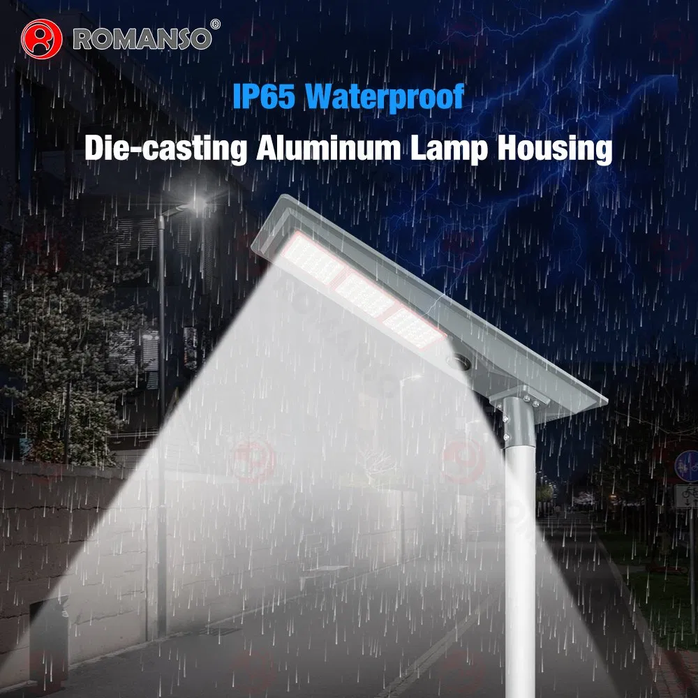 Precio de fábrica 60W Lámpara de calle solar CE RoHS luces LED iluminación