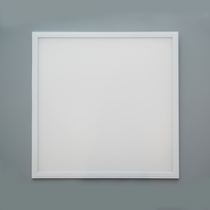 60*60 Luz de panel inteligente RGB CCT personalizable LED estilo industrial con diseño cuadrado empotrado RGB