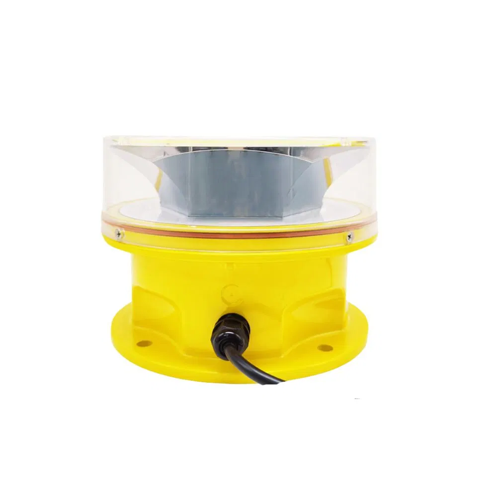 Luz de advertencia intermitente LED de intensidad media 45-105mete L864 Luz LED de torre a prueba de agua Luz de advertencia para aeronaves Luz de obstáculo de aviación