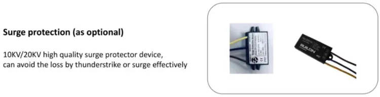Iluminación inteligente comercial e industrial, farolas LED inteligentes con 210lm/W SMD3030 chip