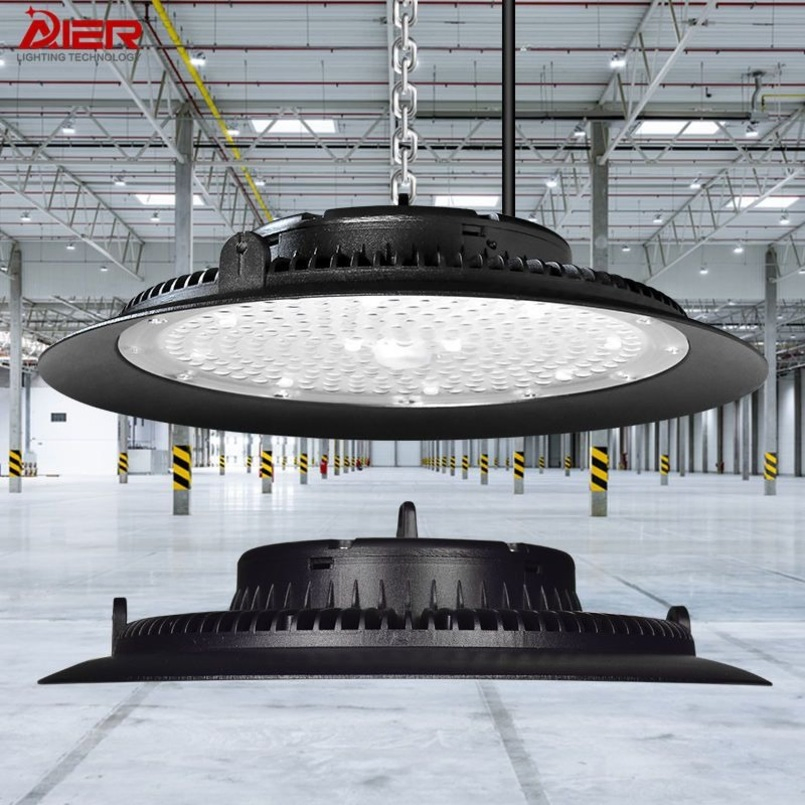 Iluminación LED de alta bahía de grado comercial para grandes áreas industriales