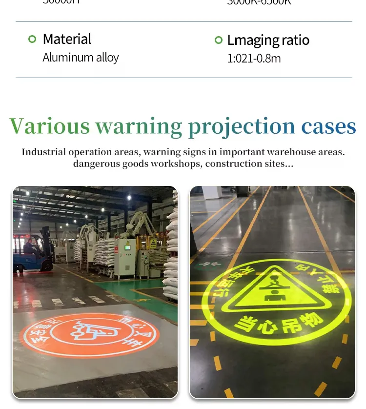Proyector Gobo LED Industrial