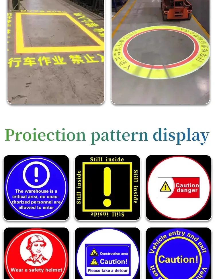 Proyector Gobo LED Industrial