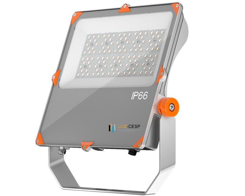 IP66 Foco LED de Aluminio 200W 250W 300W 350W 140lm/W para Iluminación Exterior de Túneles, Estadios, Talleres Industriales y Mástiles Altos con CE 5 Años de Garantía