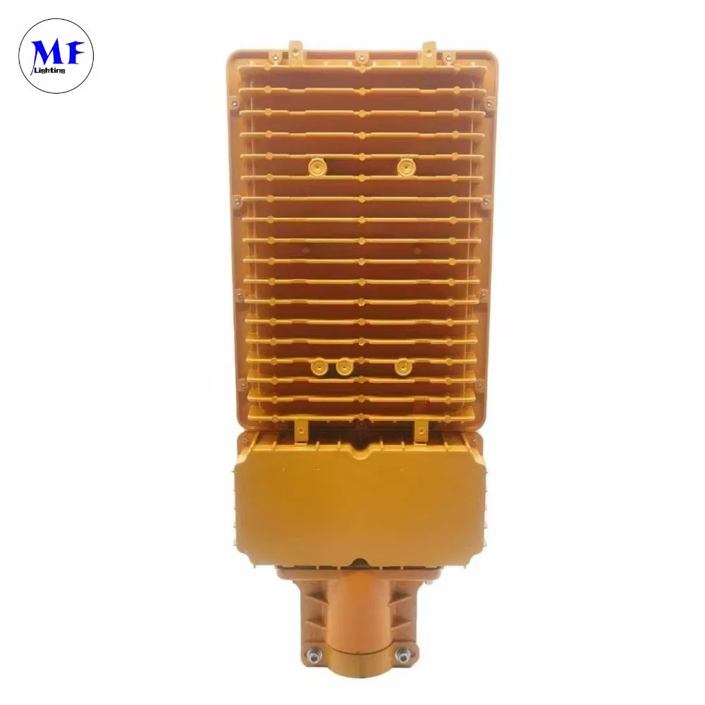 Precio de fábrica de aluminio 5 Años de garantía 100W 120W IP66 Luz de calle LED industrial segura Luz LED ATEX Luz LED a prueba de explosiones impermeable