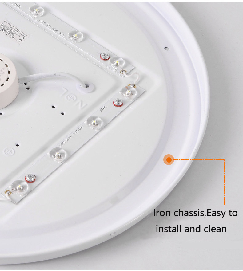 Luz de Techo LED con Sensor de Movimiento Luz LED Industrial 110V 220V Iluminación con Sensor Inteligente Lámpara de Techo LED Moderna