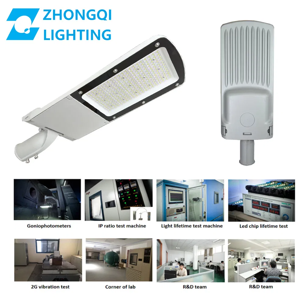 Luz LED de calle Iluminación exterior Vía carretera Área urbana Estacionamiento 60W 70W 80W 100W 120W 150W Vatios Precio de fábrica lámpara LED proyector cámara solar LED