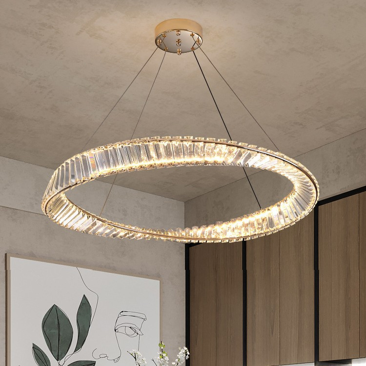 Fábrica de candelabros Konig Lighting, candelabros contemporáneos europeos para vivir, hotel, colgante de techo LED, lujo en la decoración del hogar, candelabro moderno de cristal para interiores
