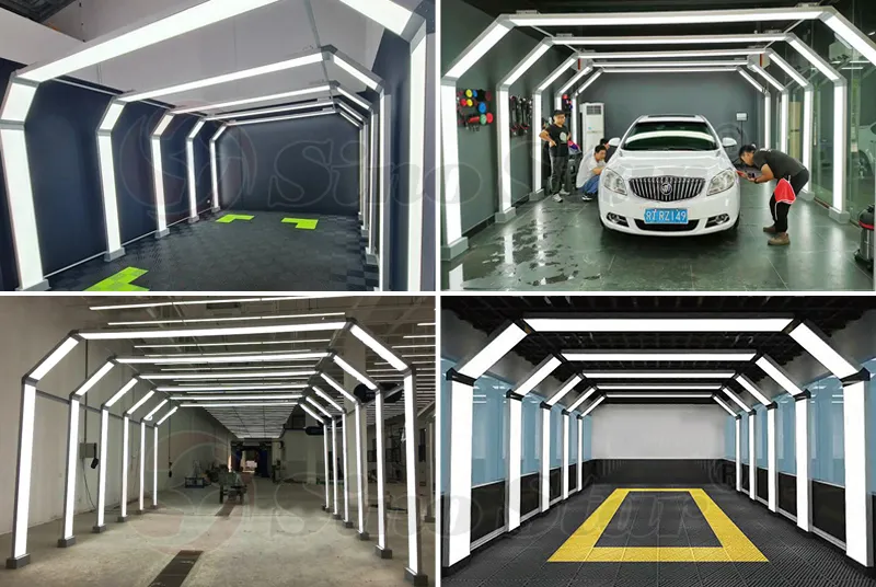 Diseño de taller de túnel de lavado de autos 3