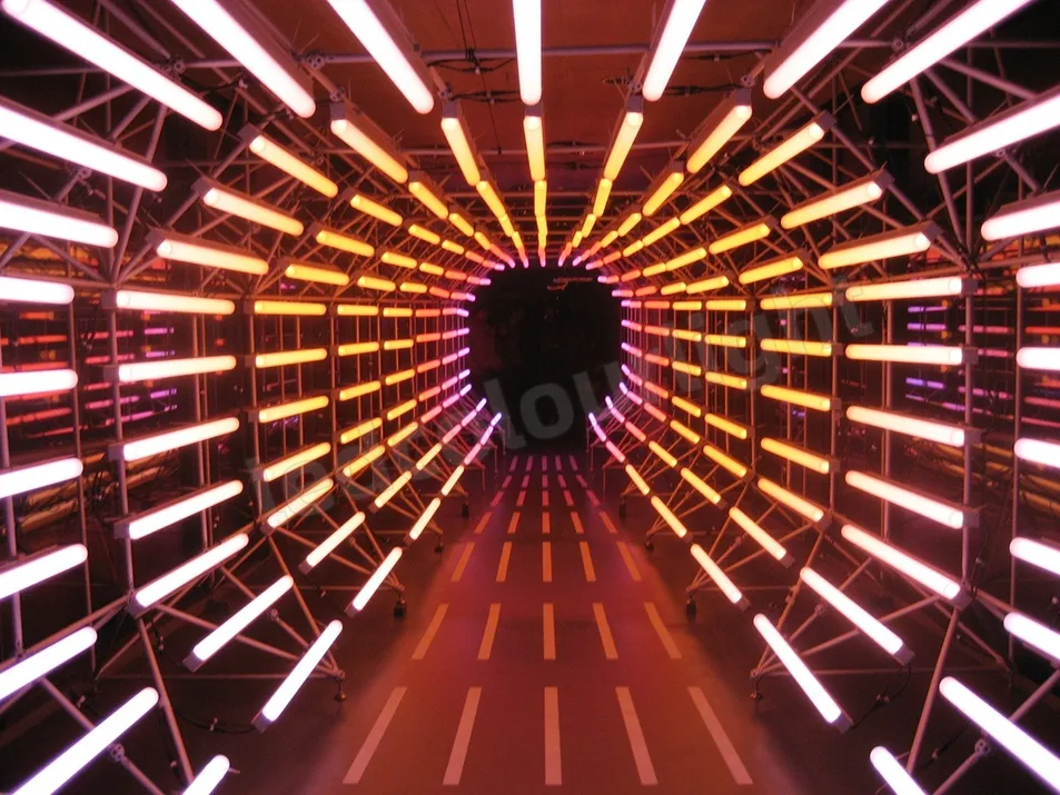Iluminación de píxeles interiores para discotecas