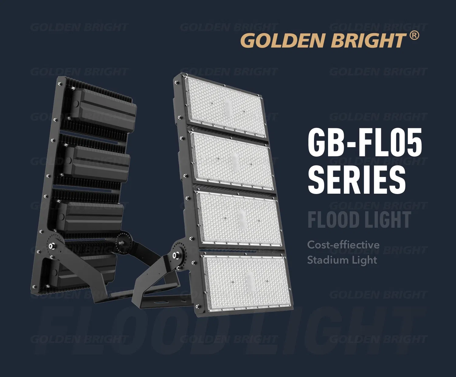 Luz de inundación LED profesional IP66 para iluminación industrial y de áreas